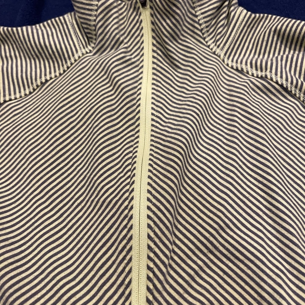 Columbia gray and yellow Striped Half-Zip Pullover - Picture 4 of 6